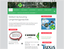 Tablet Screenshot of langenberggroep.nl